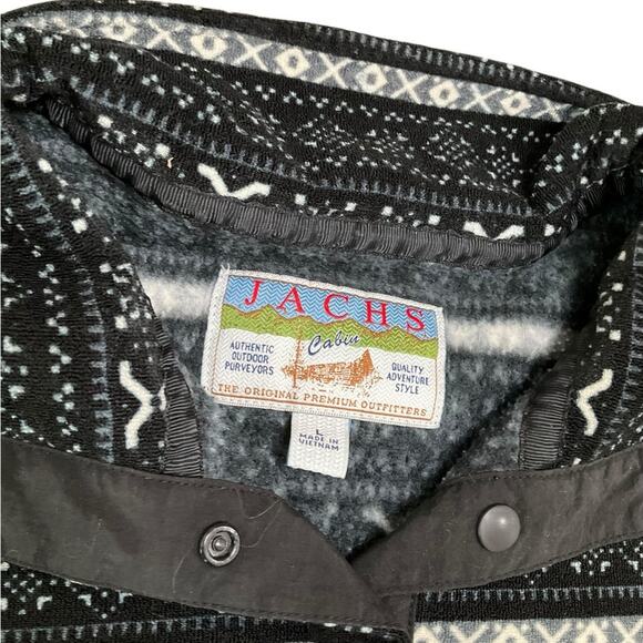 Jachs Women's Cabin Collection Cozy Mock Neck Fleece Pullover Size Large - Picture 3 of 10